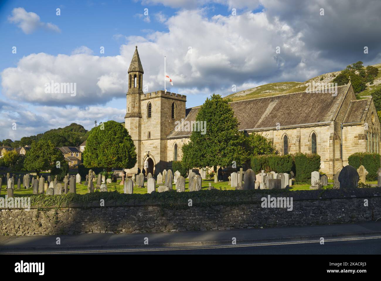 Parish Church of Holy Ascension, Settle, North Yorkshire, England, UK Stock Photo