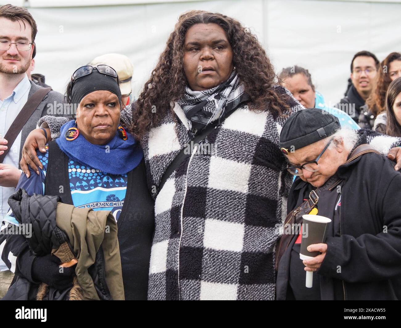 Canberra, Australia, 02/11/2022, Hundreds Of People Gathered At The ...