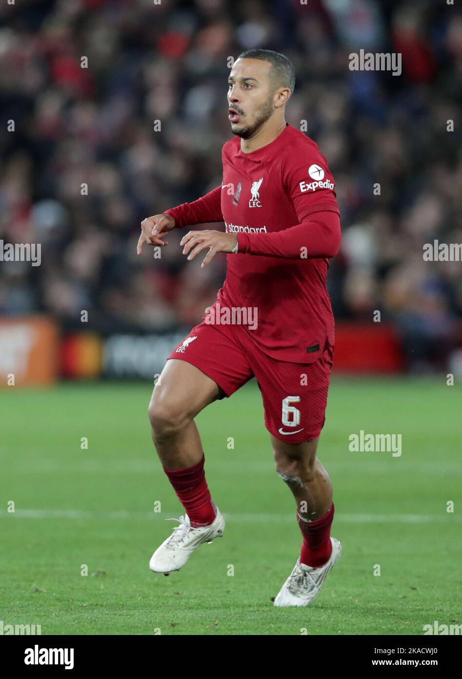 Liverpool November 1st November 2022, Anfield Stadium, Liverpool, England: Champions ...