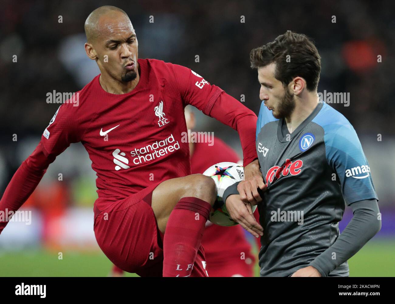 Liverpool November 1st November 2022, Anfield Stadium, Liverpool, England: Champions ...
