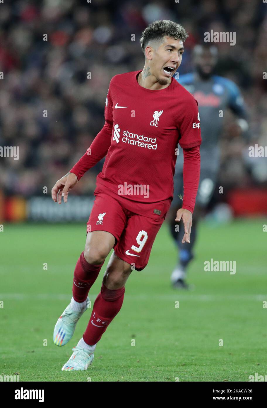 Liverpool November 1st November 2022, Anfield Stadium, Liverpool, England: Champions ...