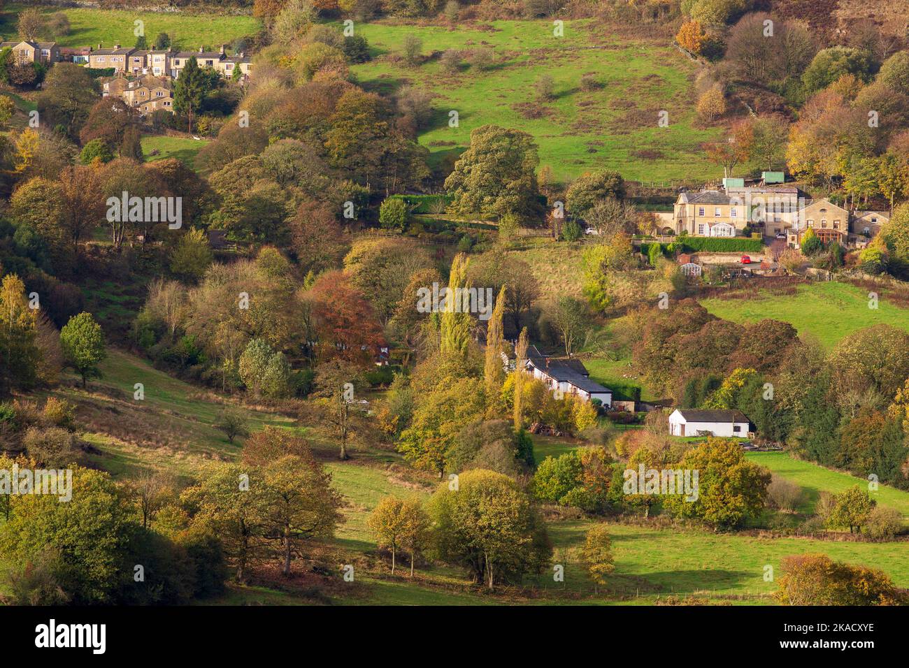 Shibden valley, Halifax, West Yorkshire, UK 2nd Nov, 2022 UK Weather