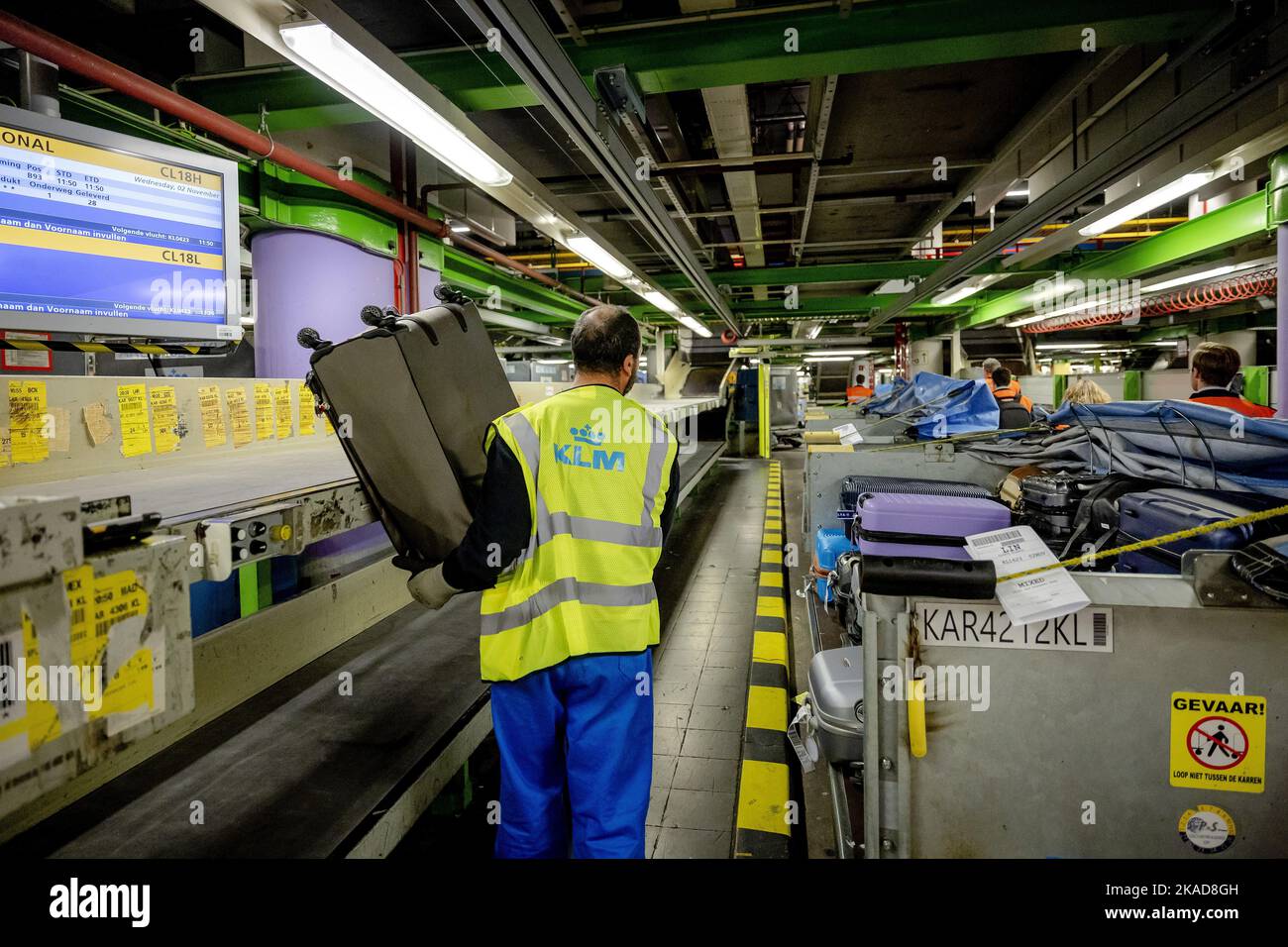 SCHIPHOL Netherlands, 20221102 110927 SCHIPHOL A baggage