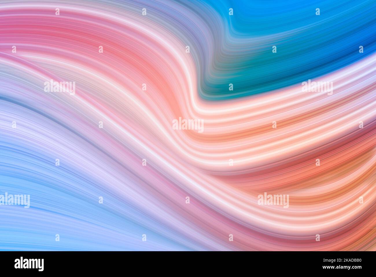 A symbol design of wavy abstract gradient artwork, colorful liquid ...