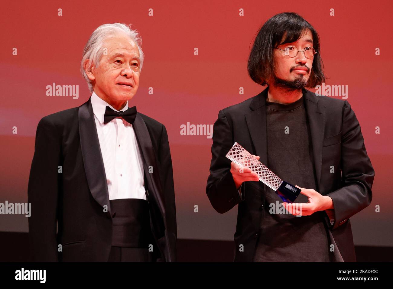 November 2, 2022, Tokyo, Japan: Rikiya Imaizumi (L) Director of the ...