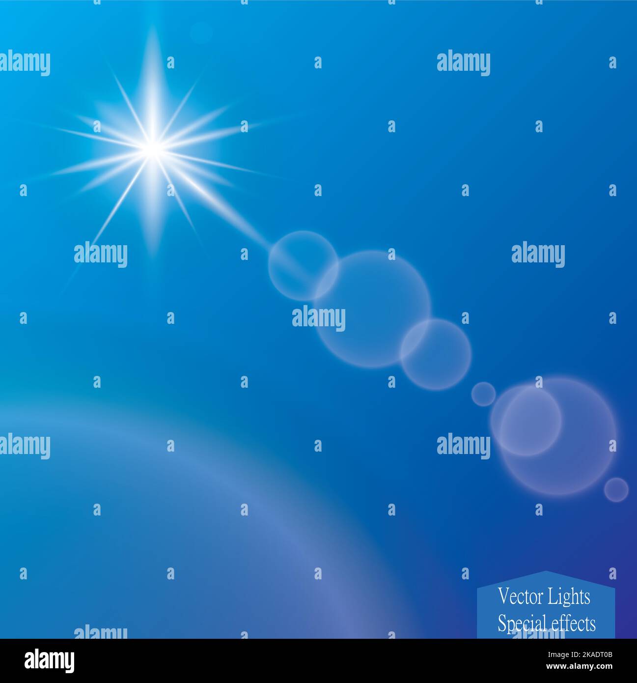 Vector transparent sunlight special lens flare light effect Stock ...