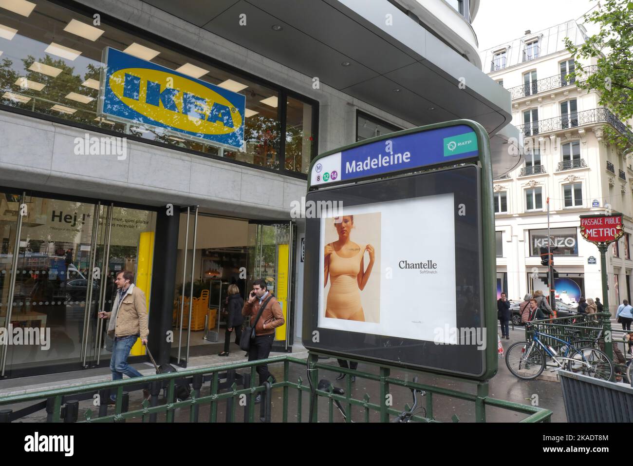 IKEA PARIS LA MADELEINE Stock Photo