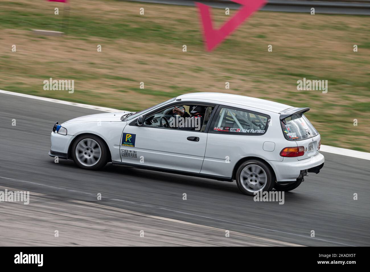 Honda Civic Eg5 on the race track Stock Photo - Alamy