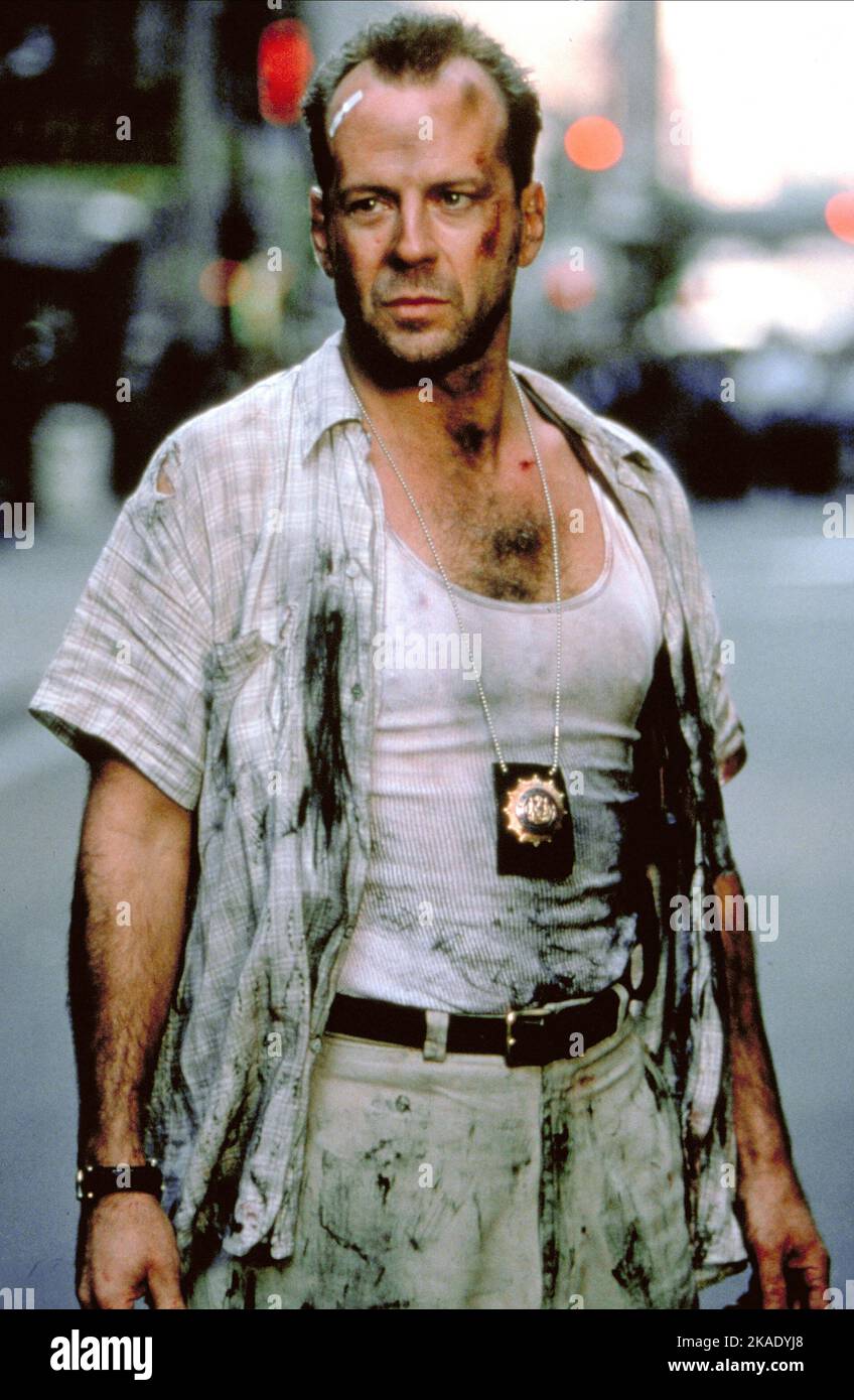 Die Hard 3  Die Hard: With A Vengeance  Bruce Willis Stock Photo