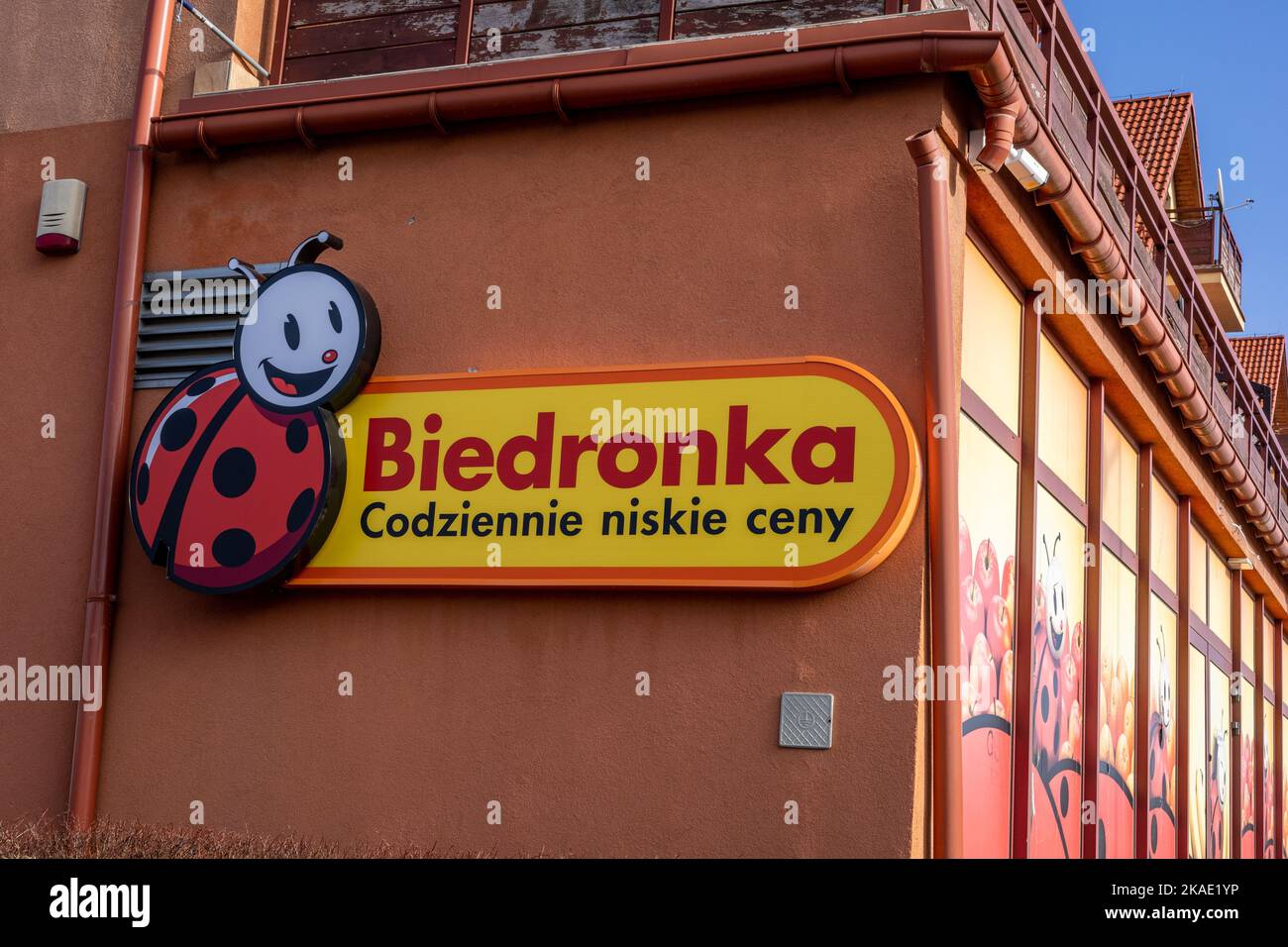 Shopping biedronka supermarket hi-res stock photography and images - Alamy