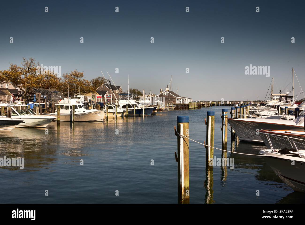 Harbour, Nantucket Island, Cape Cod, USA Stock Photo Alamy