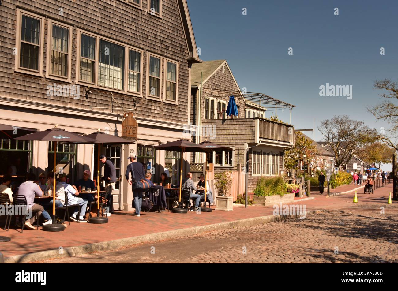Main Street, Nantucket Island, USA Stock Photo Alamy