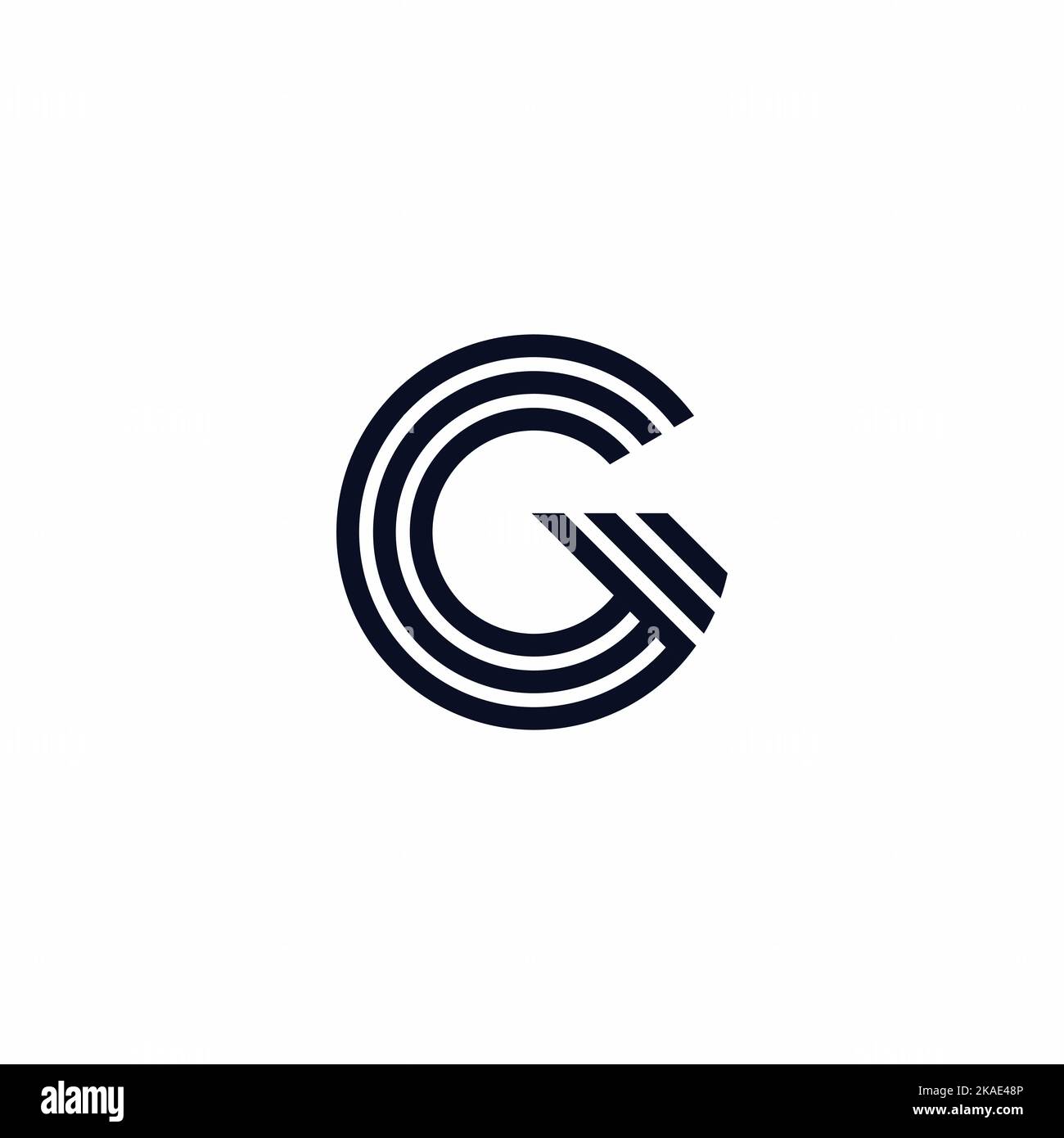 G logo simple elegant nuance Stock Vector Image & Art - Alamy