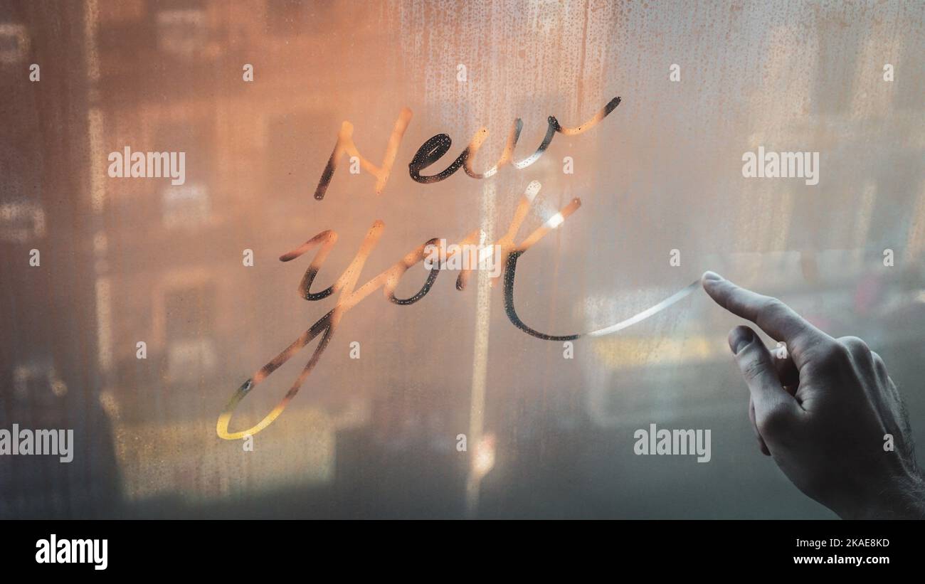 Writing Window Steam Covered writing hi-res stock photography and images - Alamy