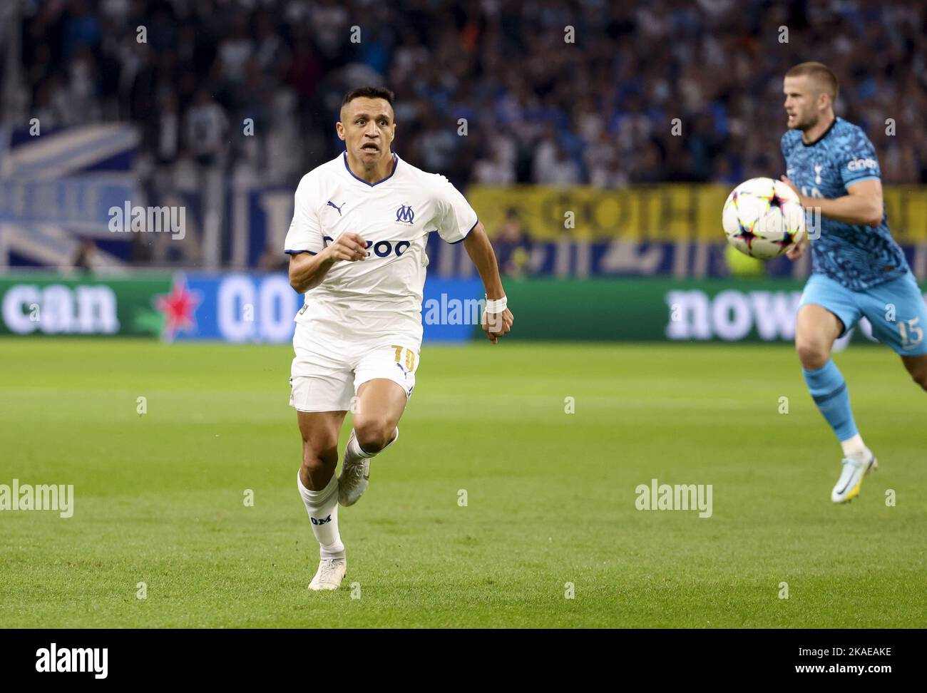 Maillot OM Marseille 2022-2023 - Alexis Sanchez Africa - Blanc, Taille XL - Puma