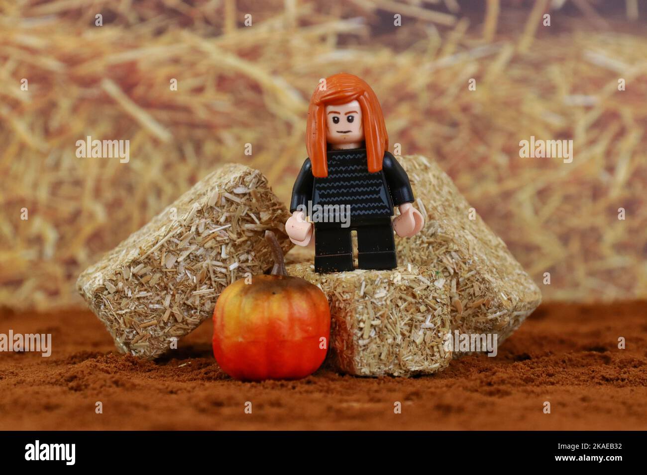 BESTOYARD 16 Pcs Mini Hay Bales, Miniature Dollhouse Straw
