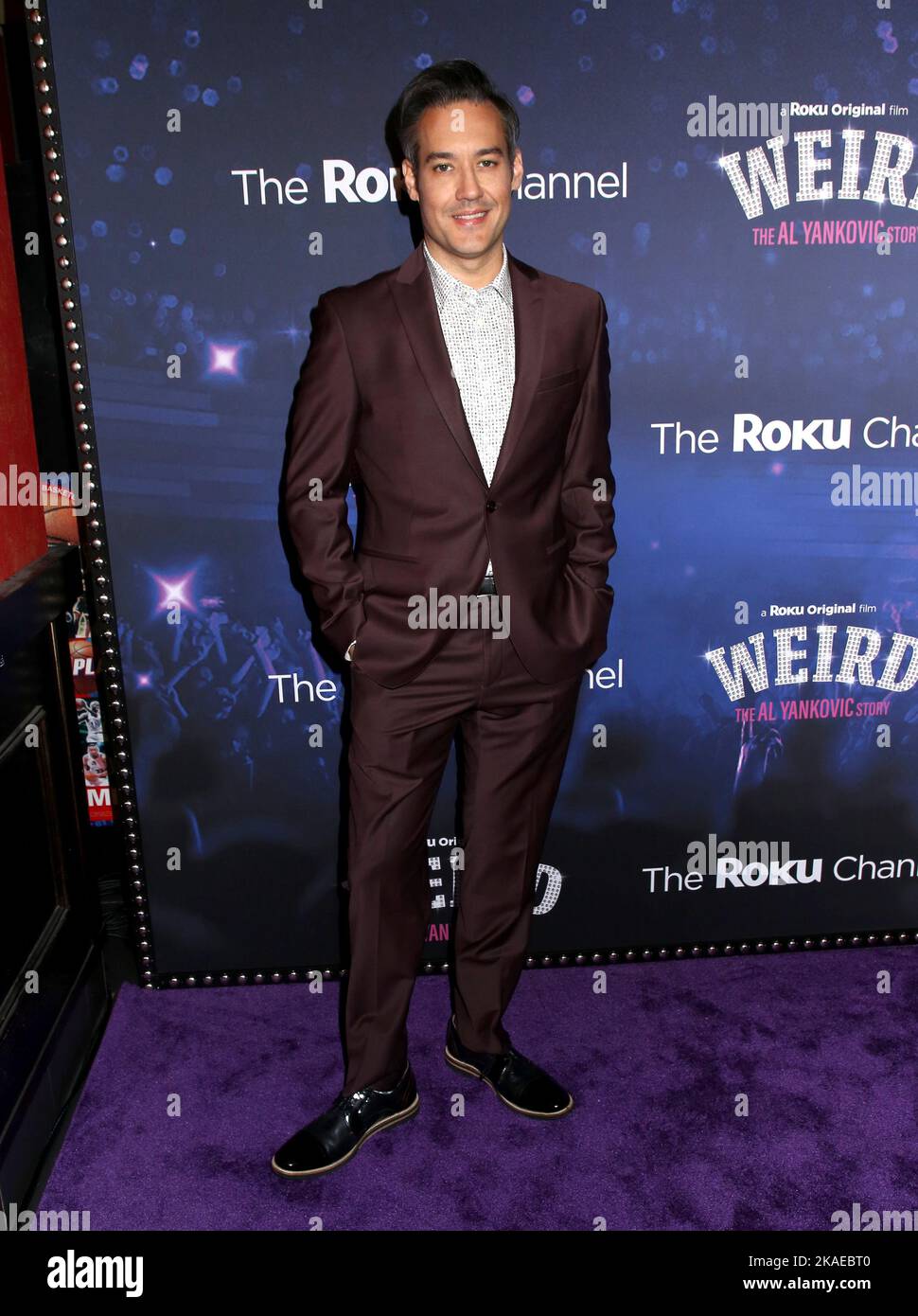 Eric Appel attending 'Weird: The Al Yankovic Story' New York Premiere held at the Alamo Drafthouse Cinema on November 1, 2022 in Brooklyn, NY ©Steven Bergman/AFF-USA.COM Stock Photo