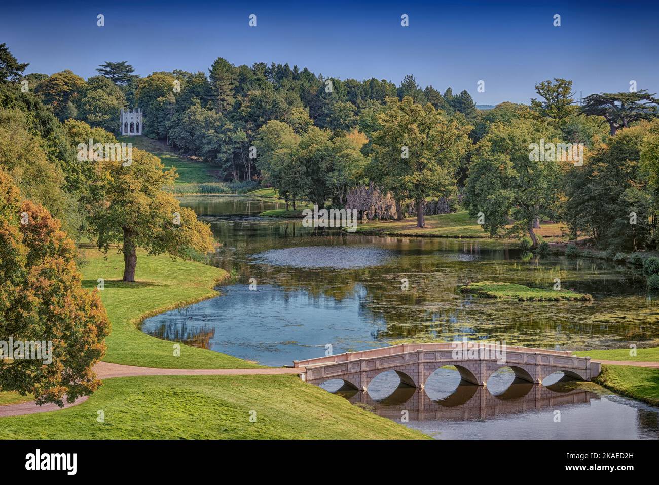 Painshill Park Cobham Surrey UK Stock Photo Alamy