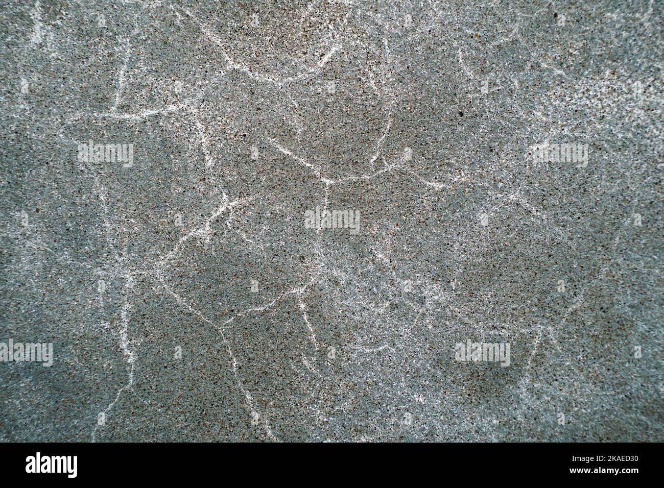 Old concrete wall with abstract cracks. Soft focus Stock Photo