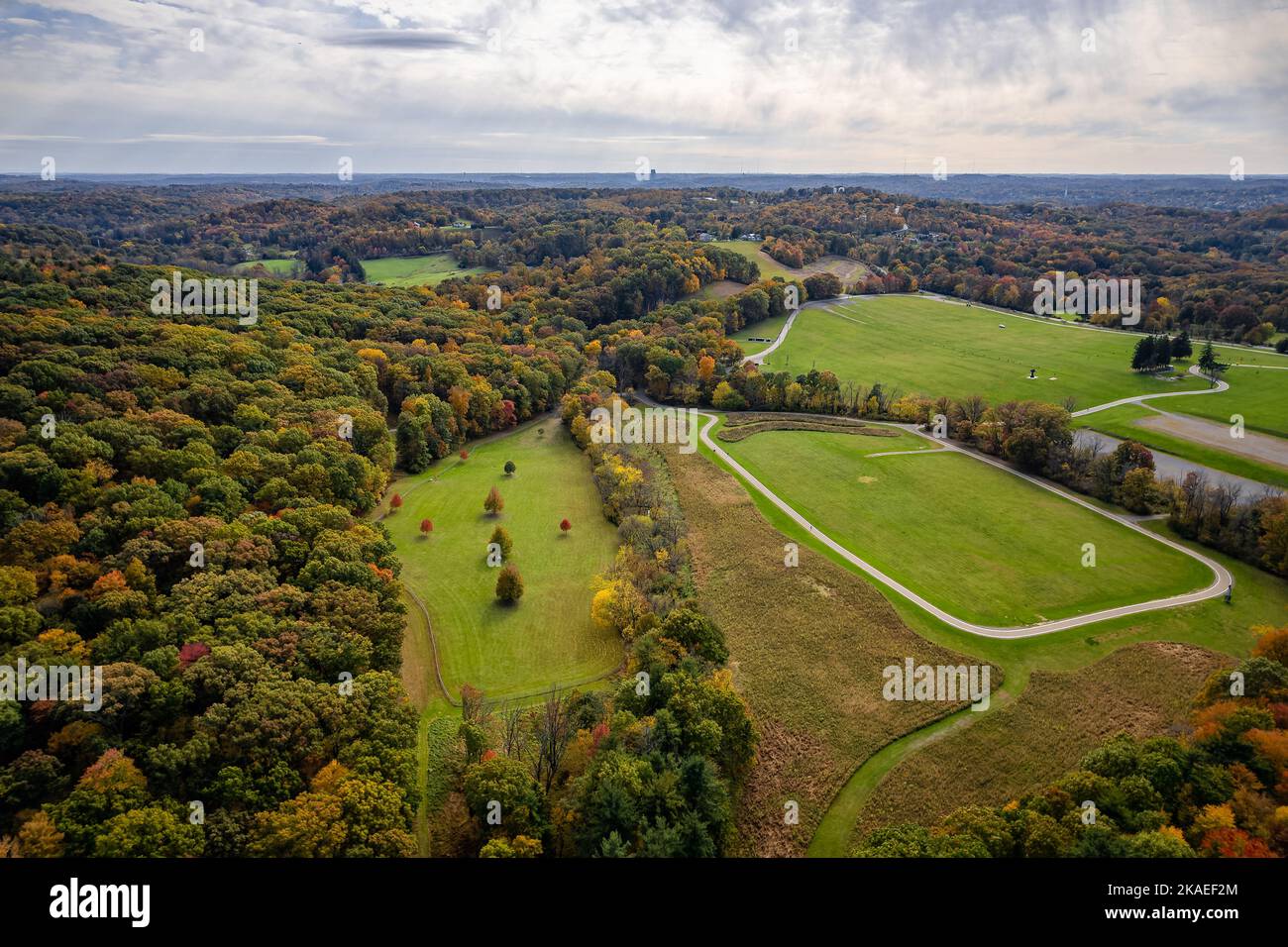 Aerial view pittsburgh hi-res stock photography and images - Alamy