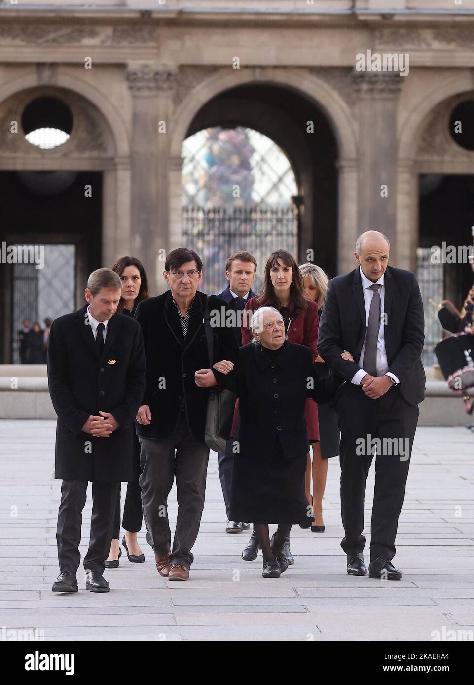 Colette Soulages, family and loved ones, French President Emmanuel ...