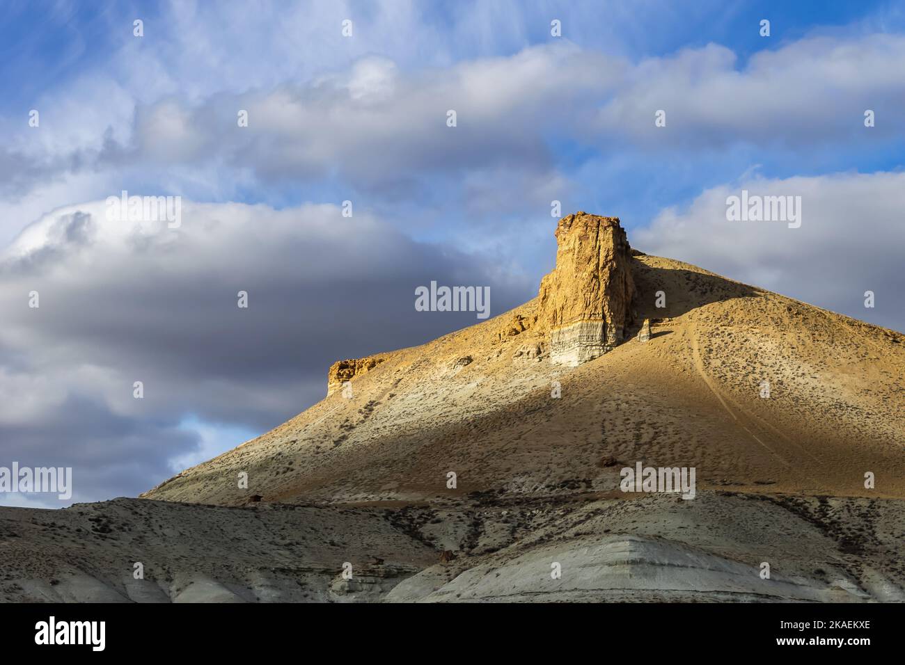 A landscape of a deserted valley on the hillside Stock Photo - Alamy