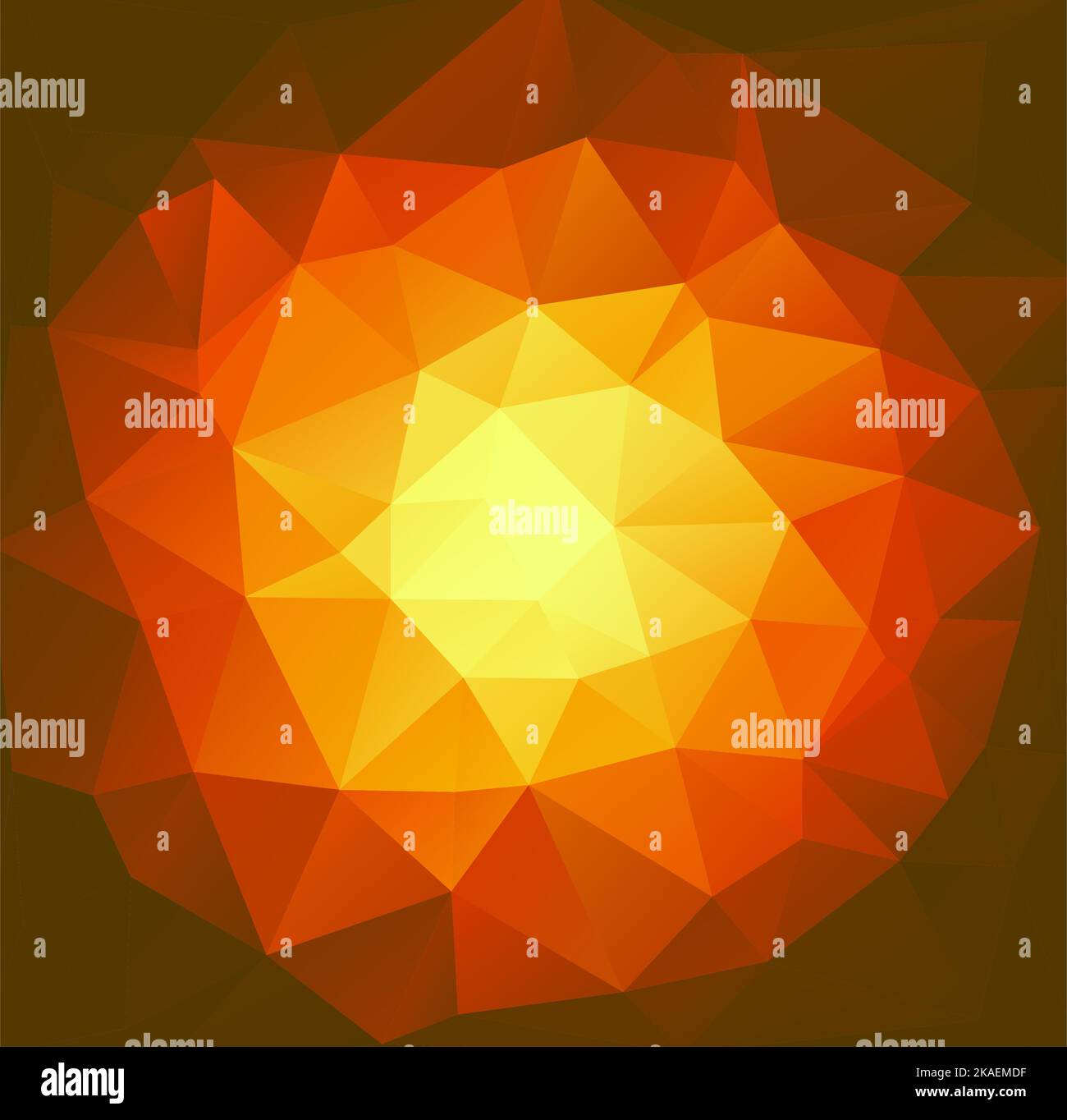 Abstract decorative vector background with triangular polygons Stock ...