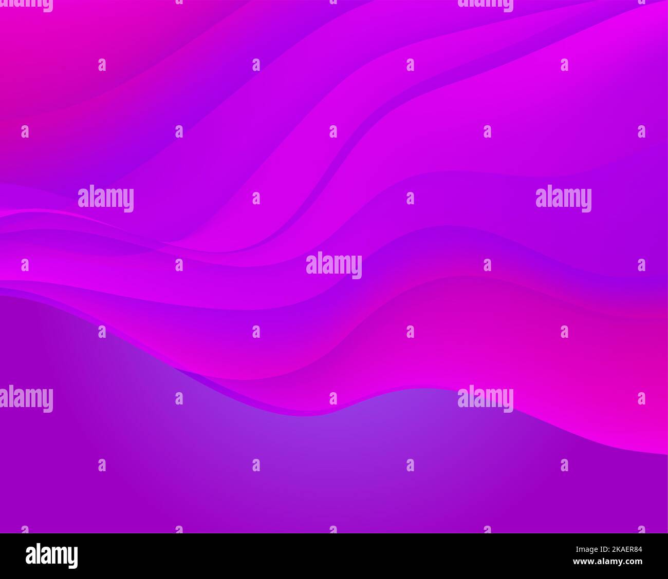 Abstract purple, wavy background. Colorful glow gradient surface for design. Stock Photo