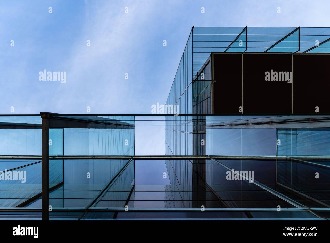 Madrid, Spain September 24, 2022 Castelar Building designed by