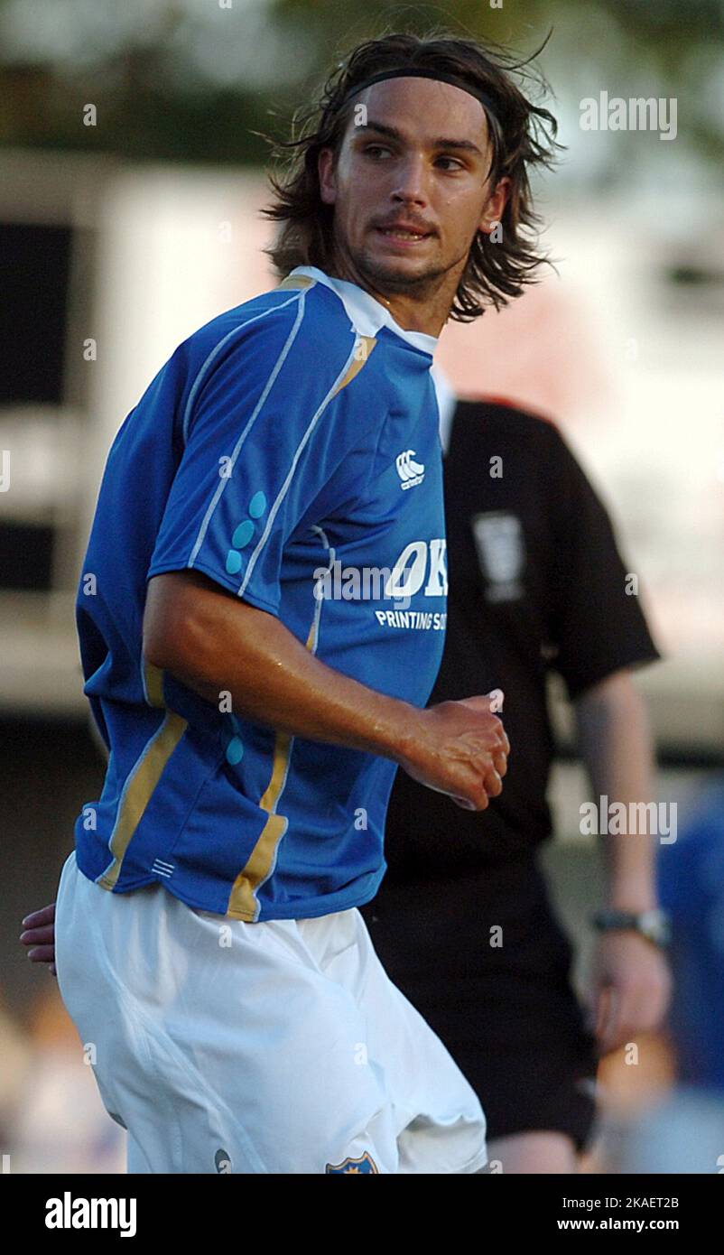 PORTSMOUTH FC. NIKO KRANJCAR PIC MIKE WALKER, 2007 Stock Photo