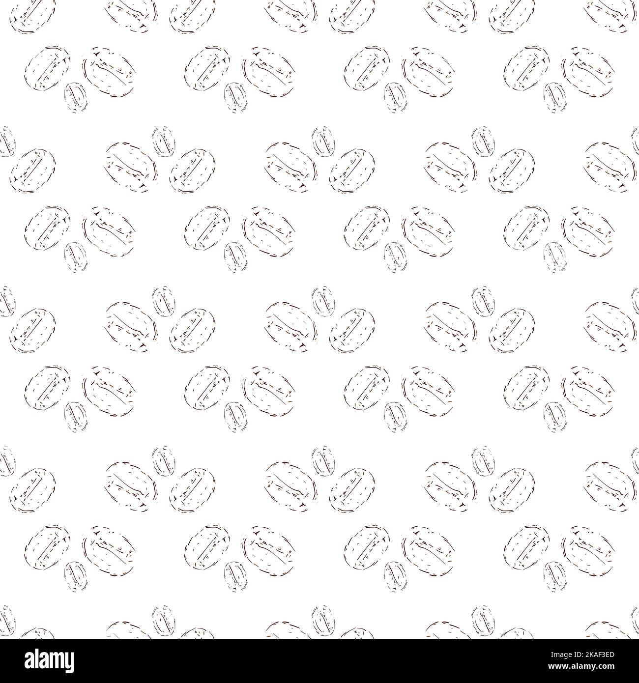 Seamless vector pattern with coffee beans Stock Vector Image & Art - Alamy