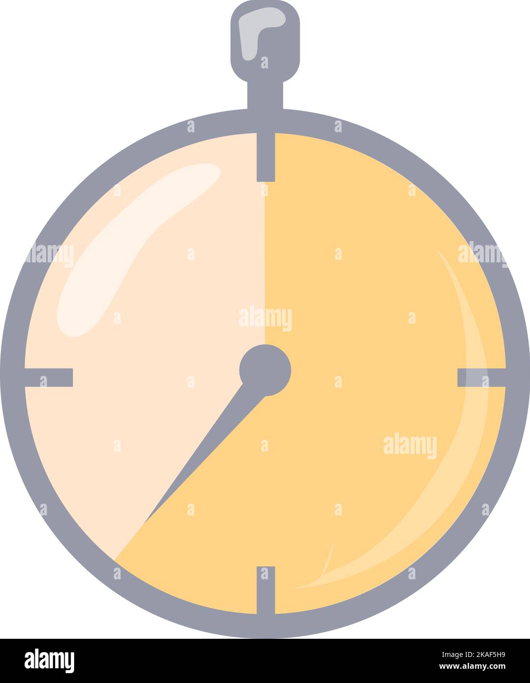 Timer icon. Stopwatch symbol. Race clock sign isolated on white