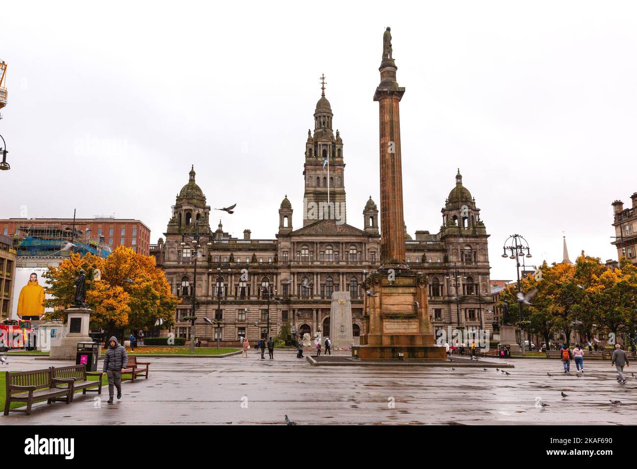 George Square,Glasgow, Scotland, United Kingdom Stock Photo - Alamy