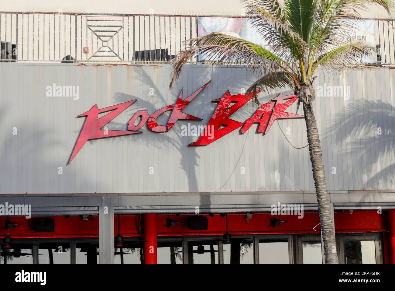 The Rock Bar in Fort Lauderdale beach area, Florida, USA Stock Photo