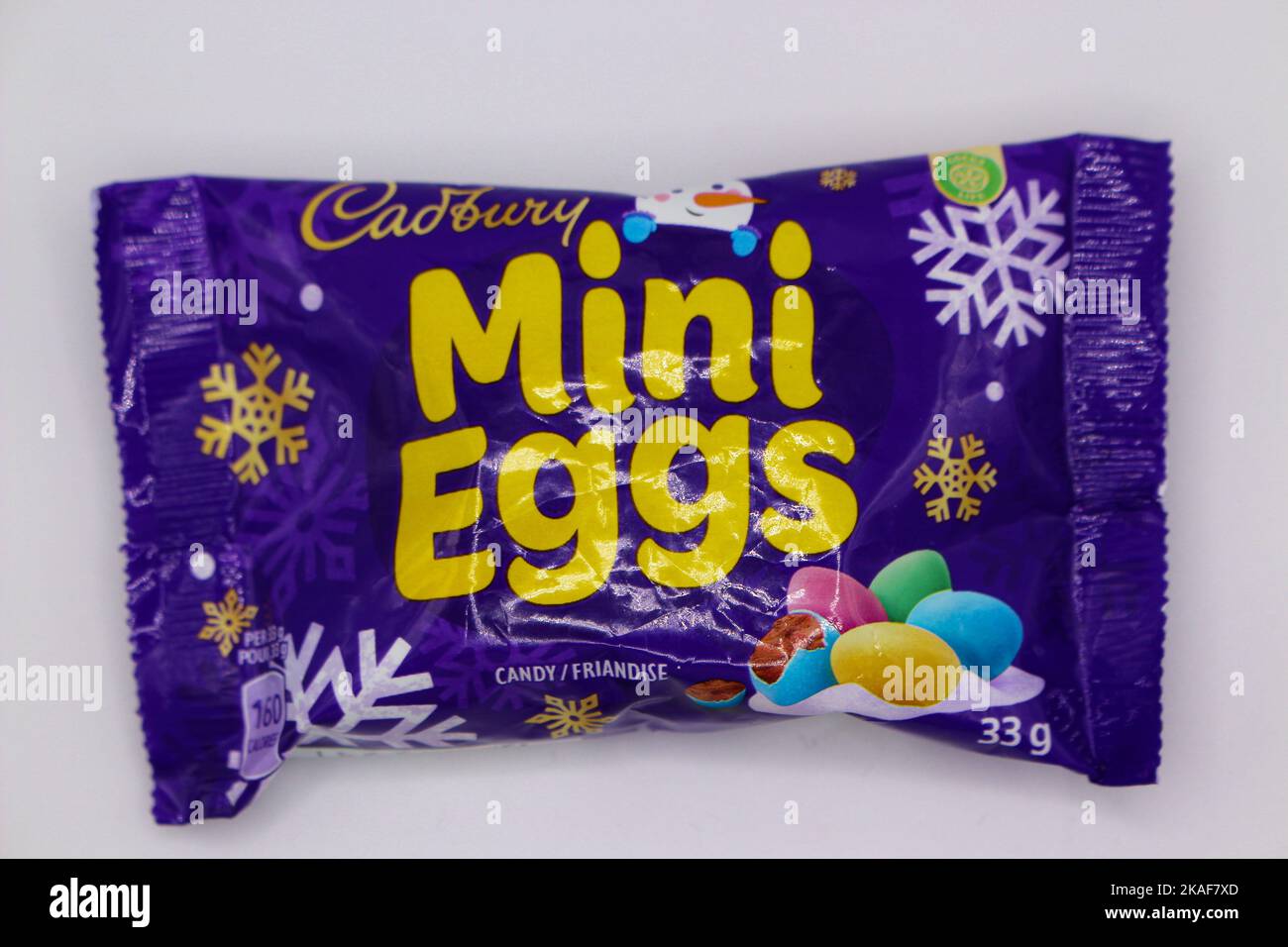 Cadbury Mini Eggs, a milk chocolate candy manufactured by Cadbury UK