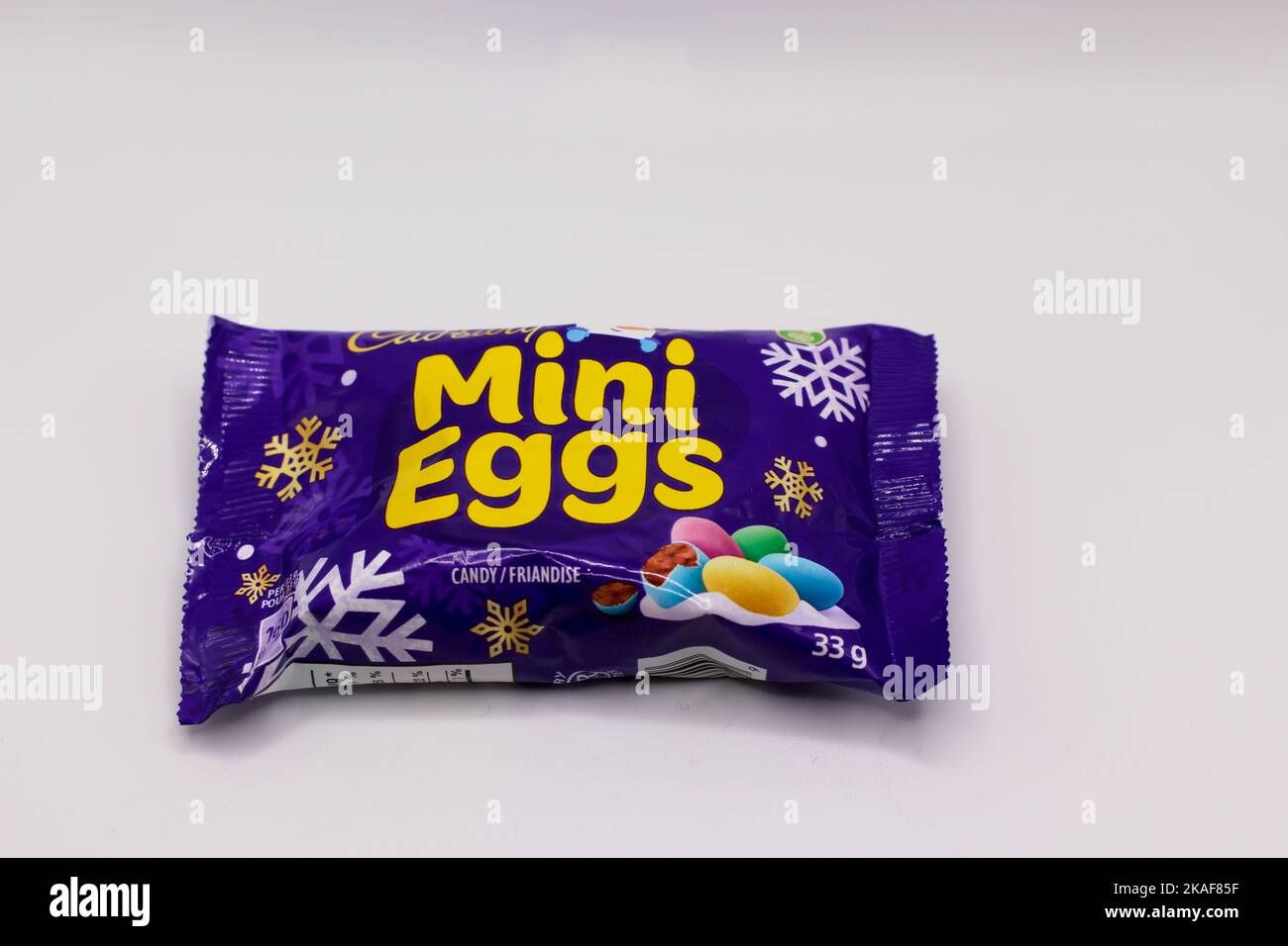 Cadbury Mini Eggs, a milk chocolate candy manufactured by Cadbury UK