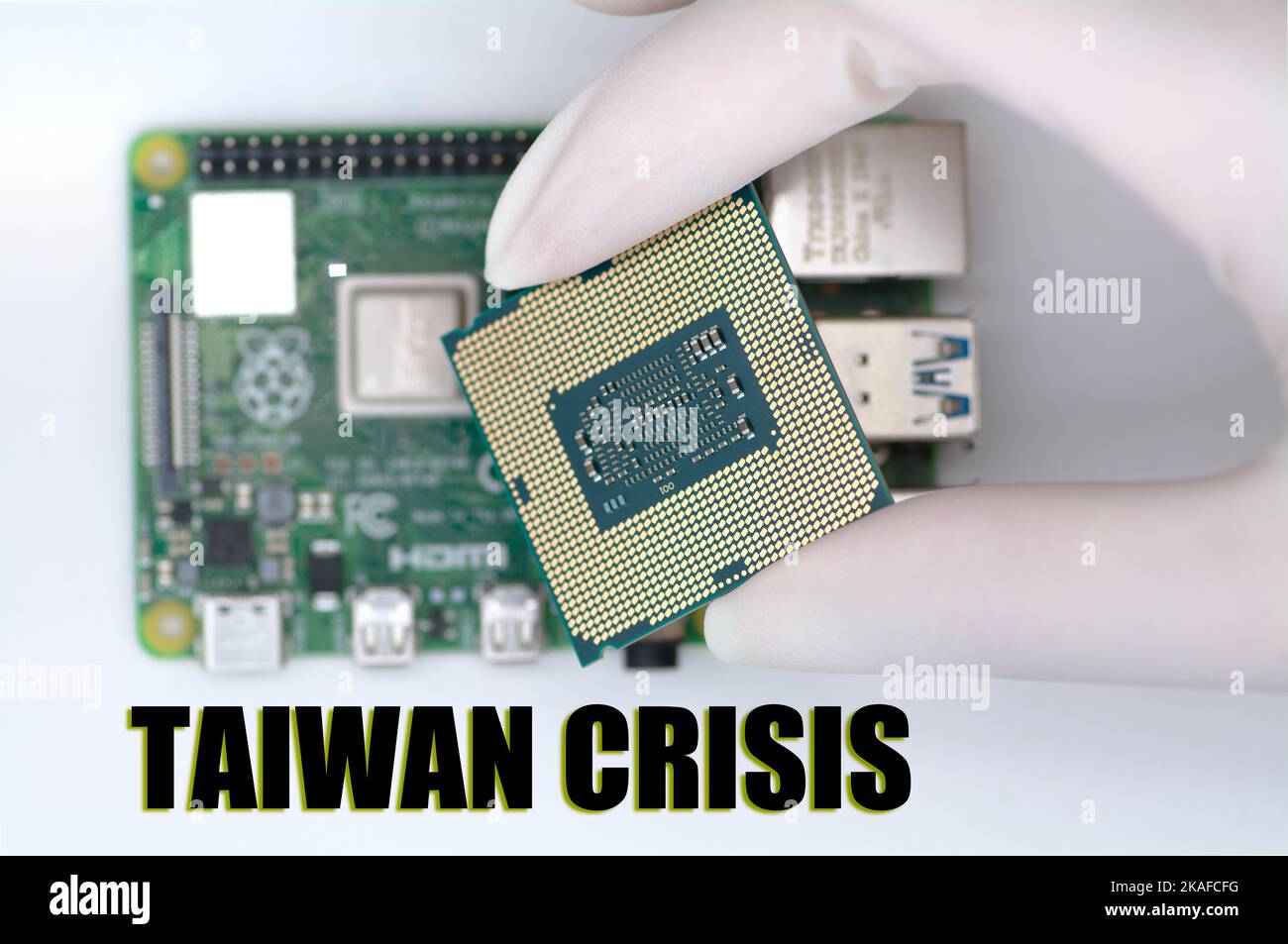 Taiwan war chip shortage global crisis Stock Photo Alamy