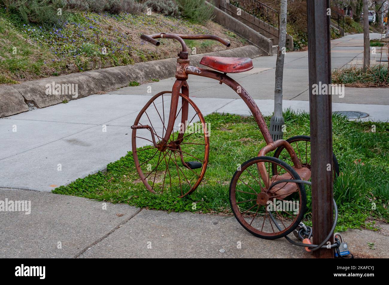 Three Wheeled Bicycle, Baltimore Maryland USA, Baltimore, Maryland