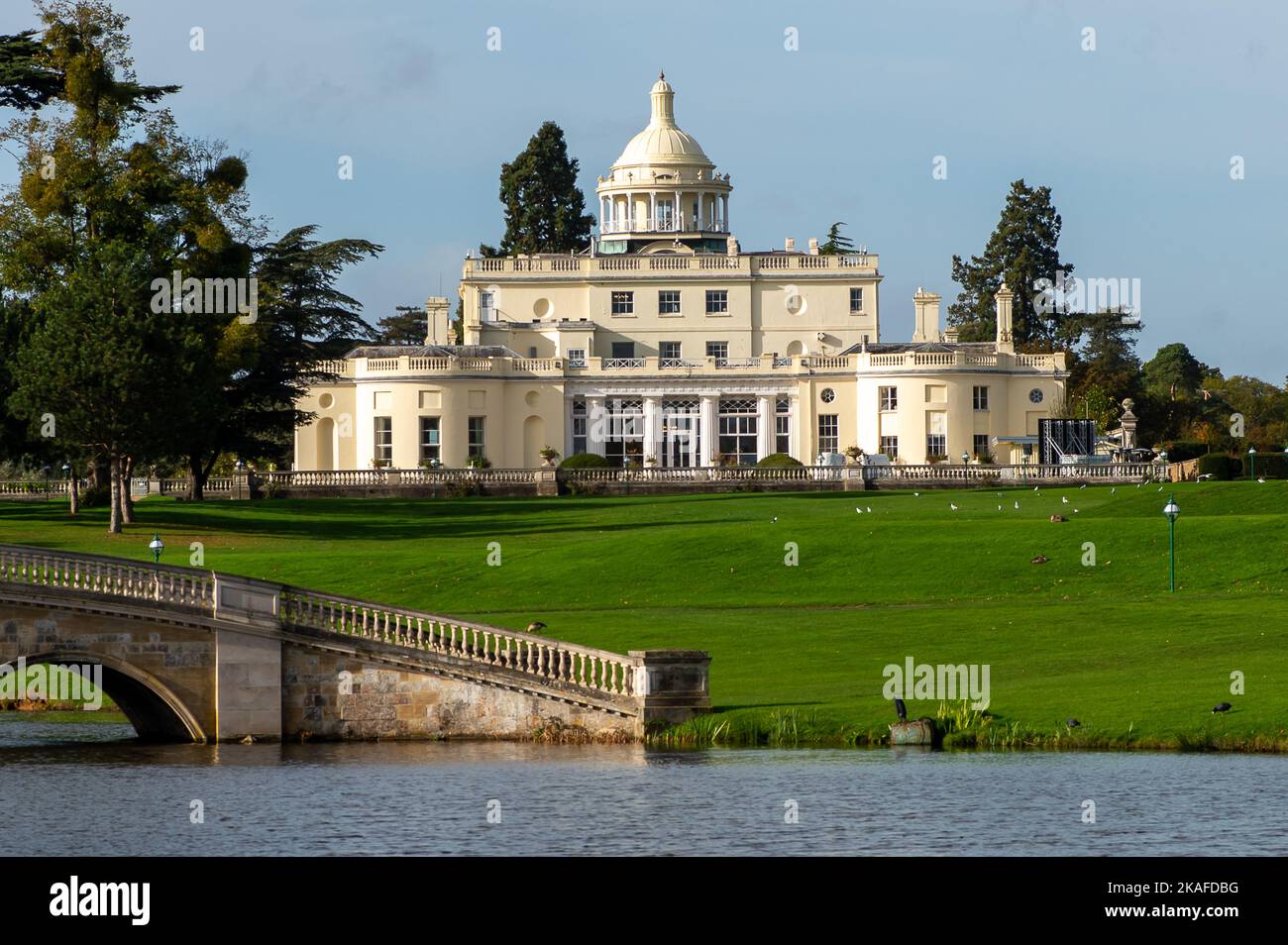 Stoke Poges, UK. 2nd November, 2022. The Grade I listed mansion house