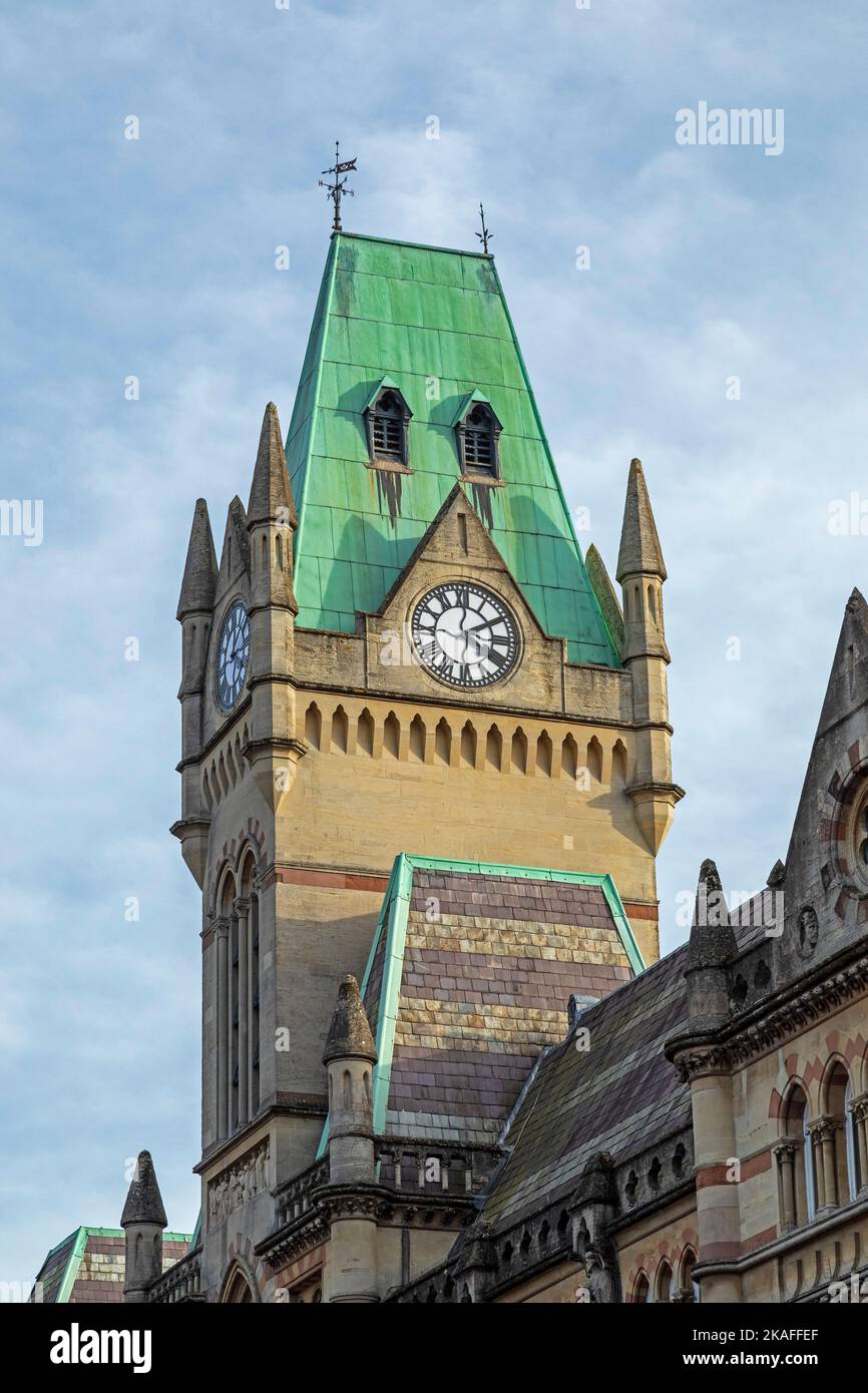 Clock tower, The Guildhall, Winchester, Hampshire, England, Great