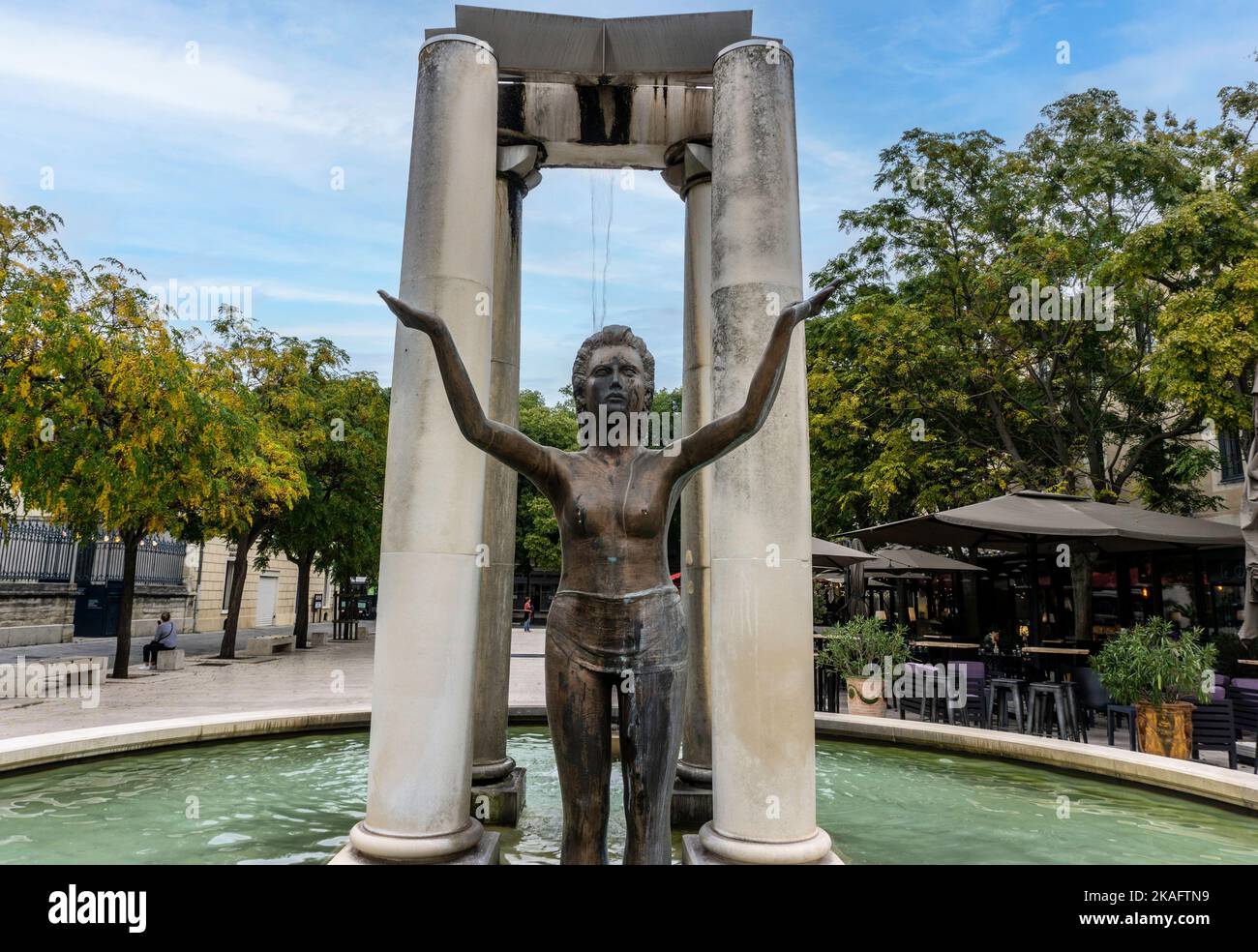 Nimes statue hires stock photography and images Alamy