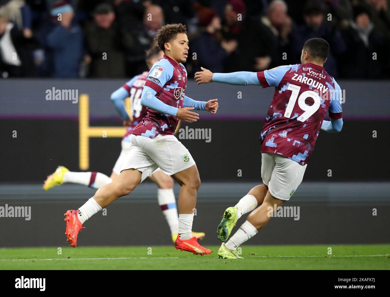 Burnley's Anass Zaroury during the Premier League match at Turf Moor,  Burnley. Picture date: Friday August 11, 2023 Stock Photo - Alamy