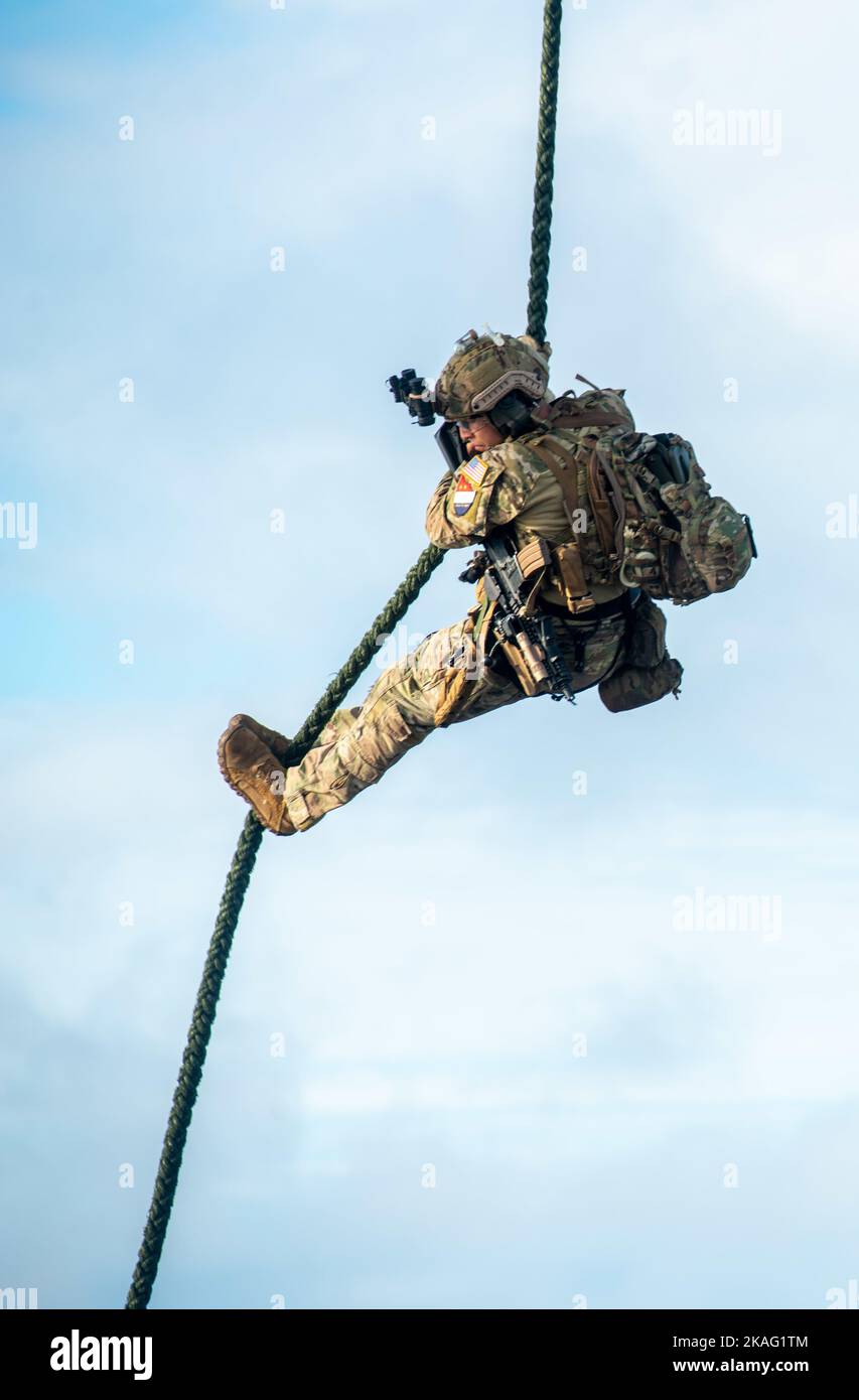 221029-N-LI114-1100 PHILIPPINE SEA (Oct. 29, 2022) A Sailor assigned to ...