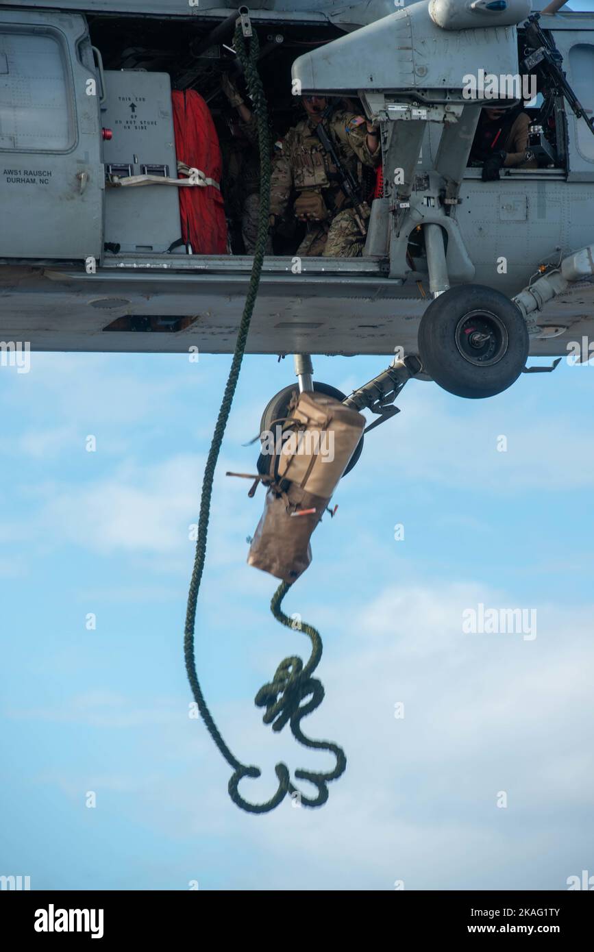 221029-N-LI114-1092 PHILIPPINE SEA (Oct. 29, 2022) A Sailor assigned to ...