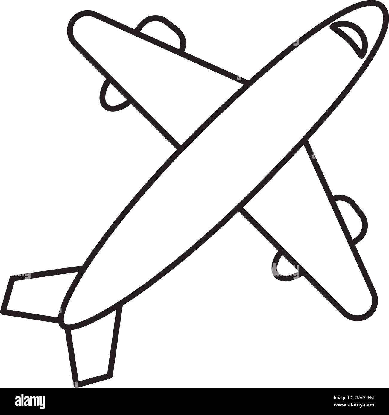 airplane icon image Stock Vector Image & Art - Alamy