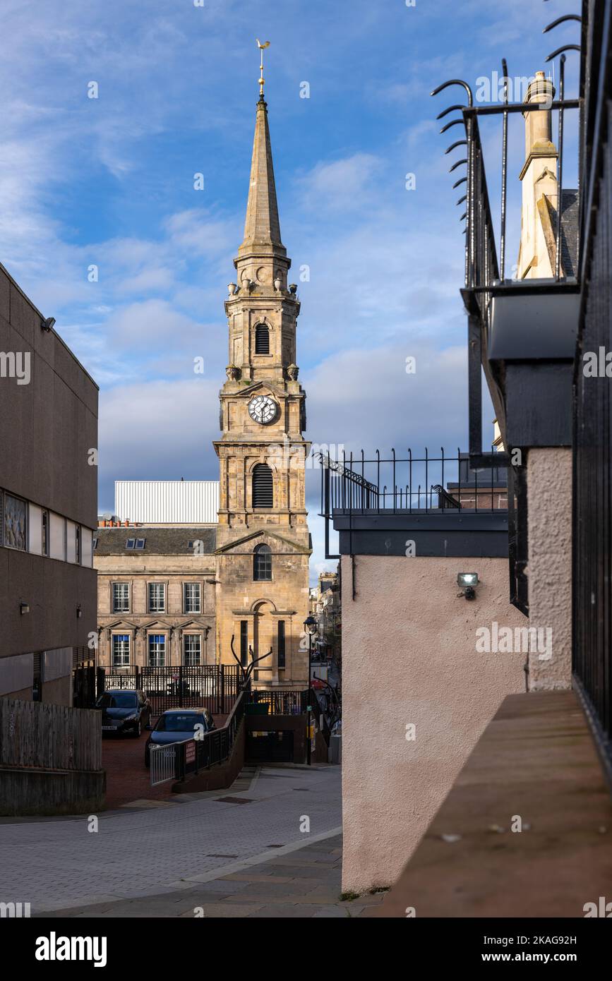 1 November 2022. Inverness, Highlands, Scotland. This is the Steeple
