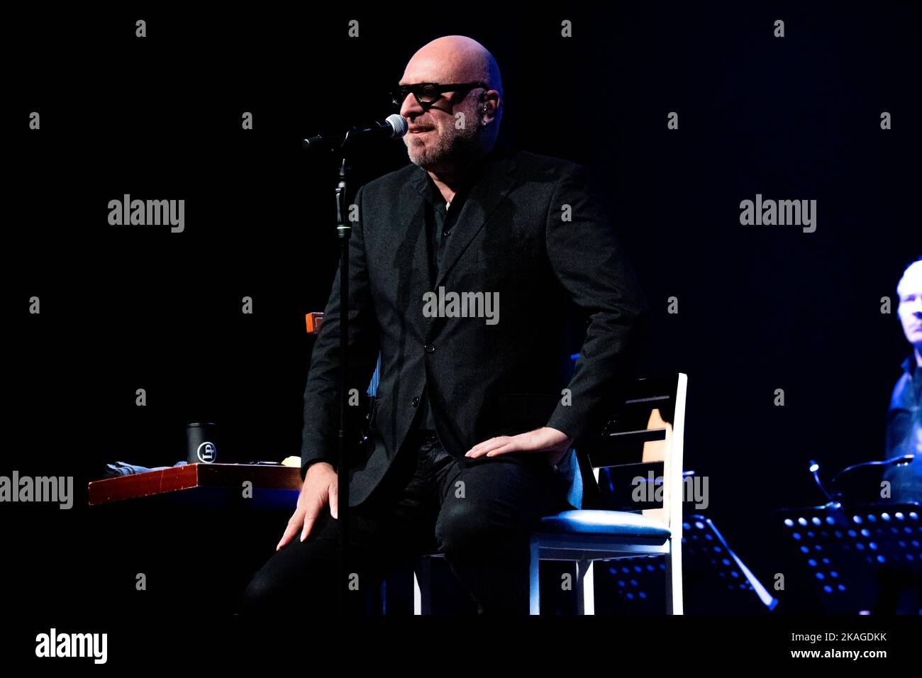 Italy 2 November 2022 Mario Biondi Romantic Tour live at