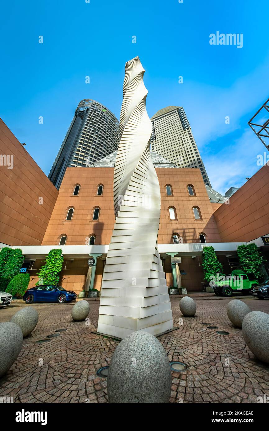 Millenia Walk is a Modern mall with fashion shops, global eateries a