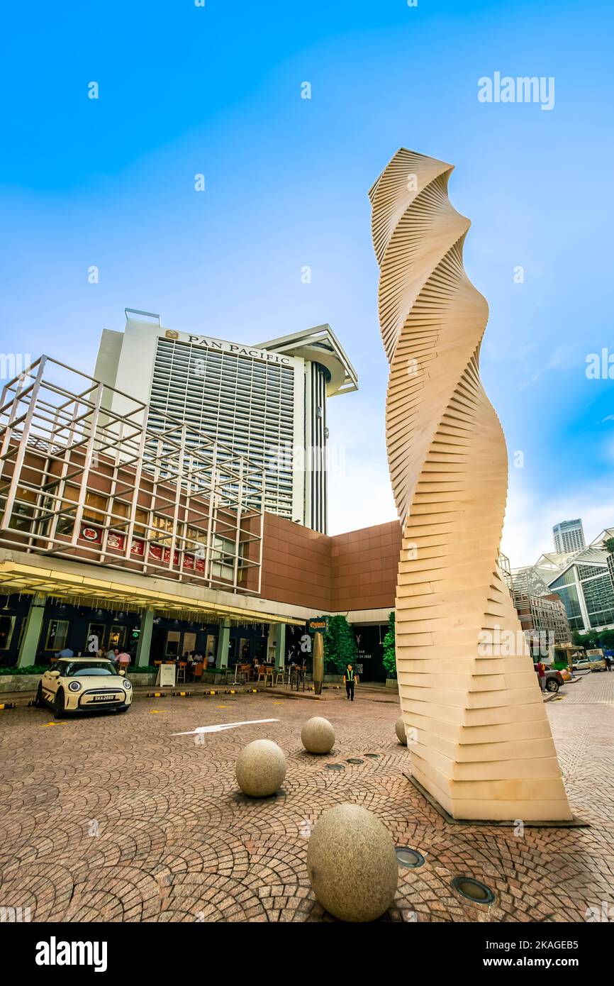 Millenia Walk is a Modern mall with fashion shops, global eateries a