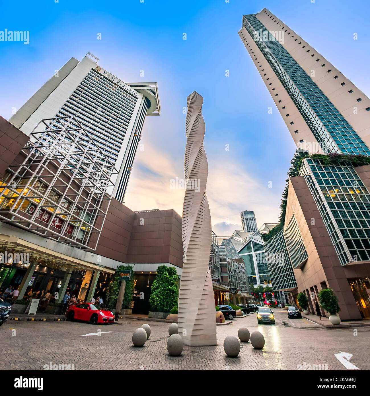 Millenia Walk is a Modern mall with fashion shops, global eateries a